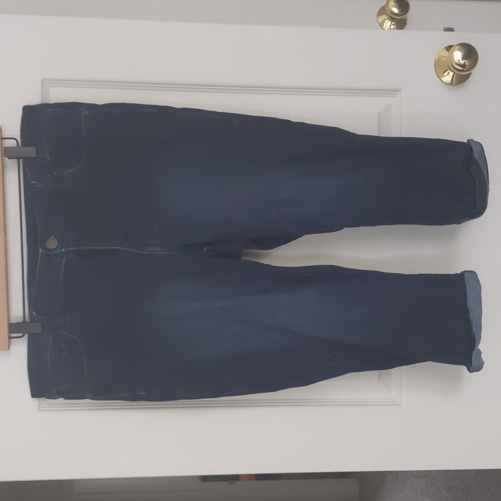 Denim capris